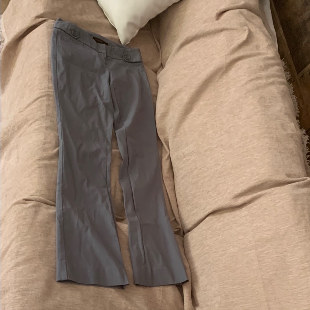 The Limited Gray Dress Pants Classic Straight-Leg
